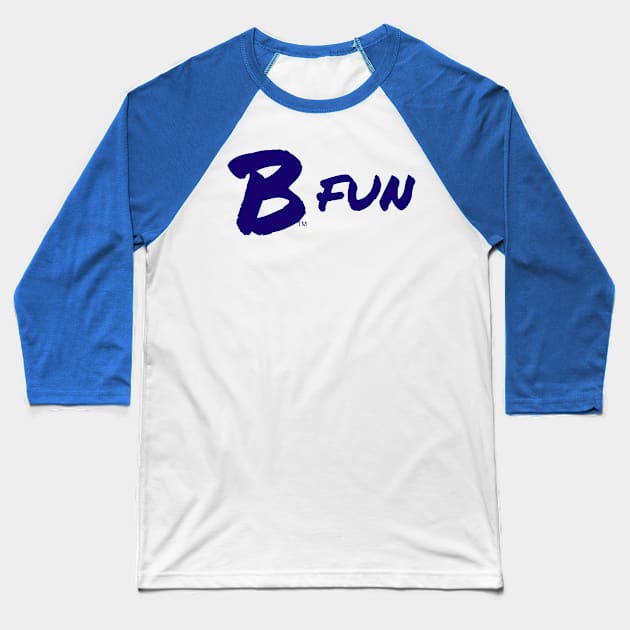 B Fun, Blue Baseball T-Shirt by B